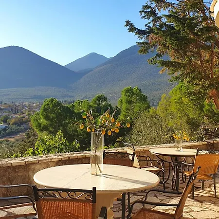 Private With Panoramic View Villa Agia Evthymia